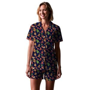 Pijama Americano Biscoito De Natal Gota De Sonho