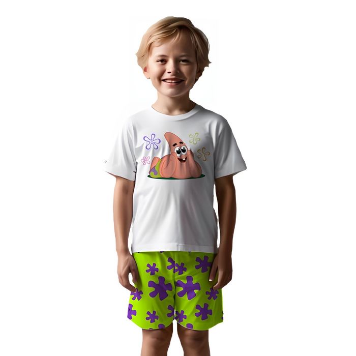 Pijama Davi Infantil Patrick Estrela Gota De Sonho