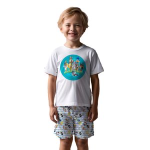 Pijama Davi Infantil Looney Tunes Gota De Sonho