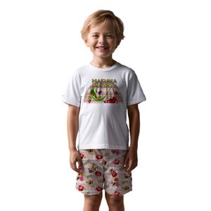 Pijama Davi Infantil Hakuna Matata Gota De Sonho