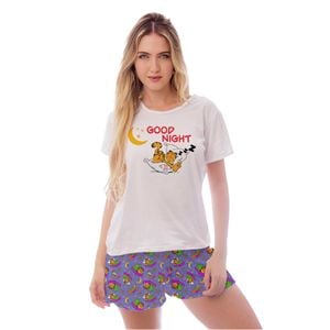 Pijama Curto Gabi Garfield 2 Gota De Sonho