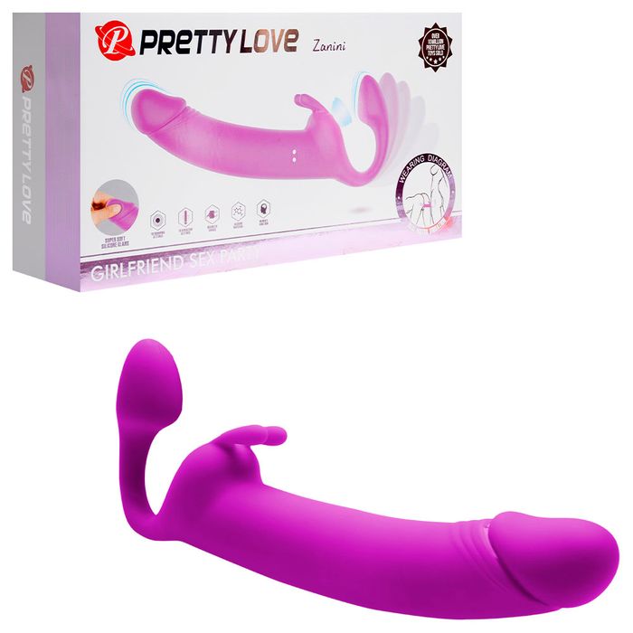 Vibrador Strapless 10 Modos Zanini Pretty Love Vipmix