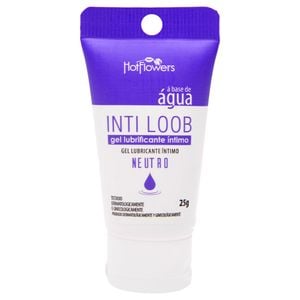Inti Loob Lubrificante Bisnaga Lilás 25g Hot Flowers