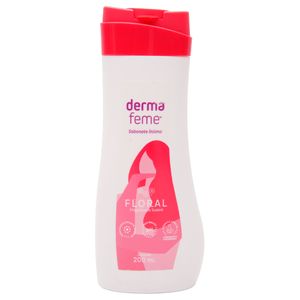 Dermafeme Floral Sabonete íntimo 200ml Cimed