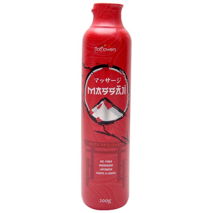 Massaji Gel Super Deslizante 200g Hot Flowers