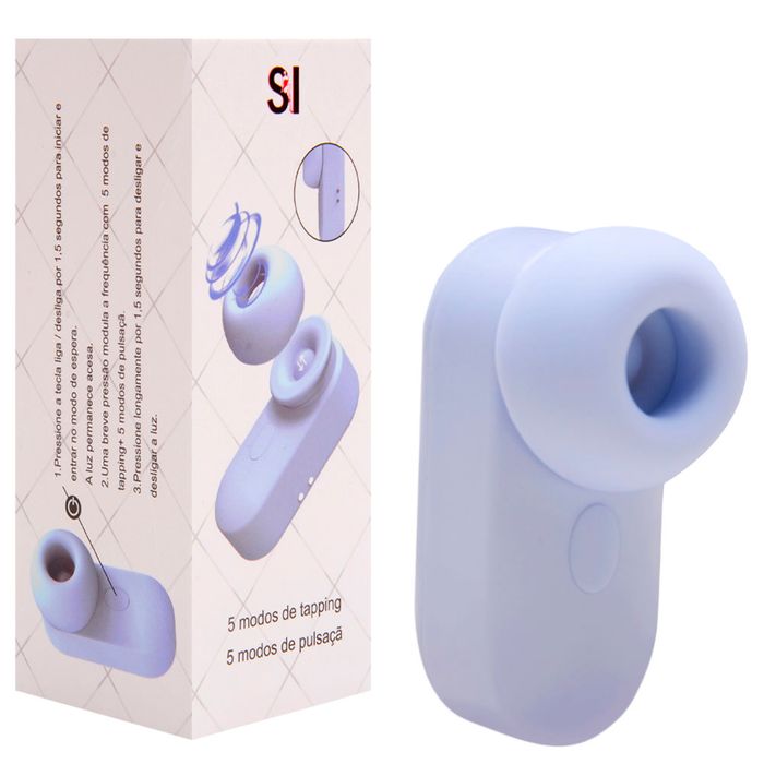 Vibrador Pulsações Com Tapping Sexy Import