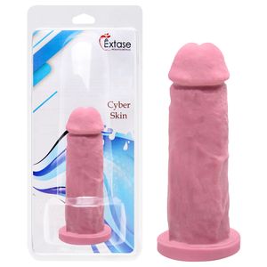 Capa Peniana Real Cyber Skin 16,5 X 4,5cm êxtase