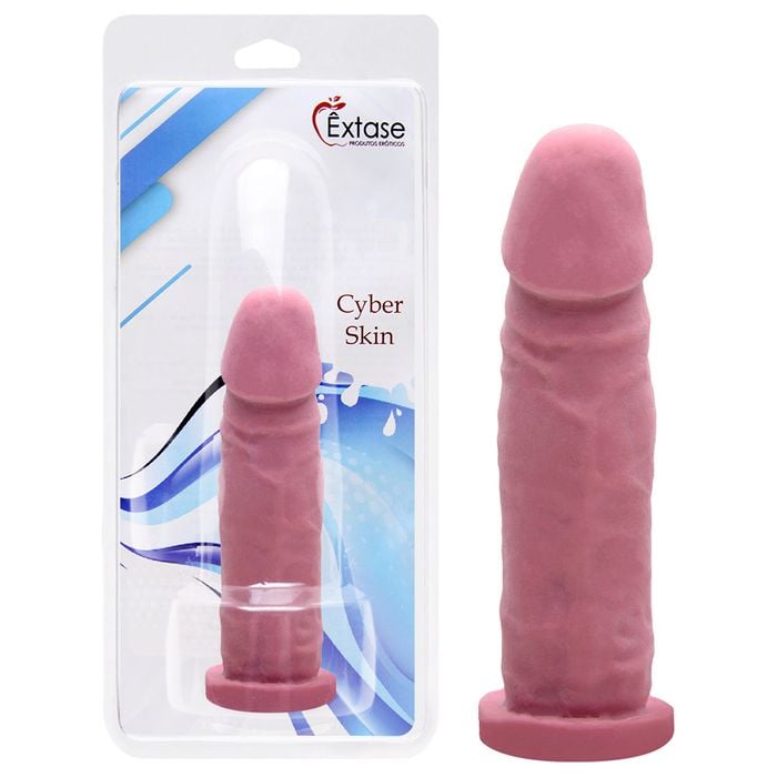 Capa Peniana Real Cyber Skin 17 X 4,2cm êxtase