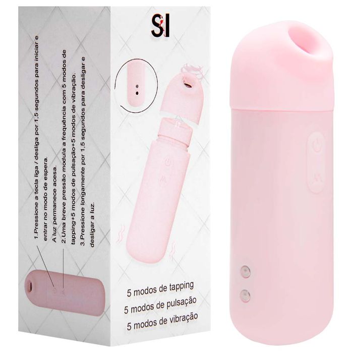 Vibrador Pulsação Tapping 5 Modos Sexy Import