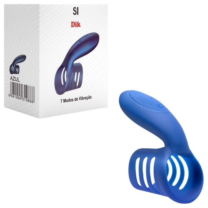 Anel Vibrador Dik Estimulador 7 Modos Sexy Import