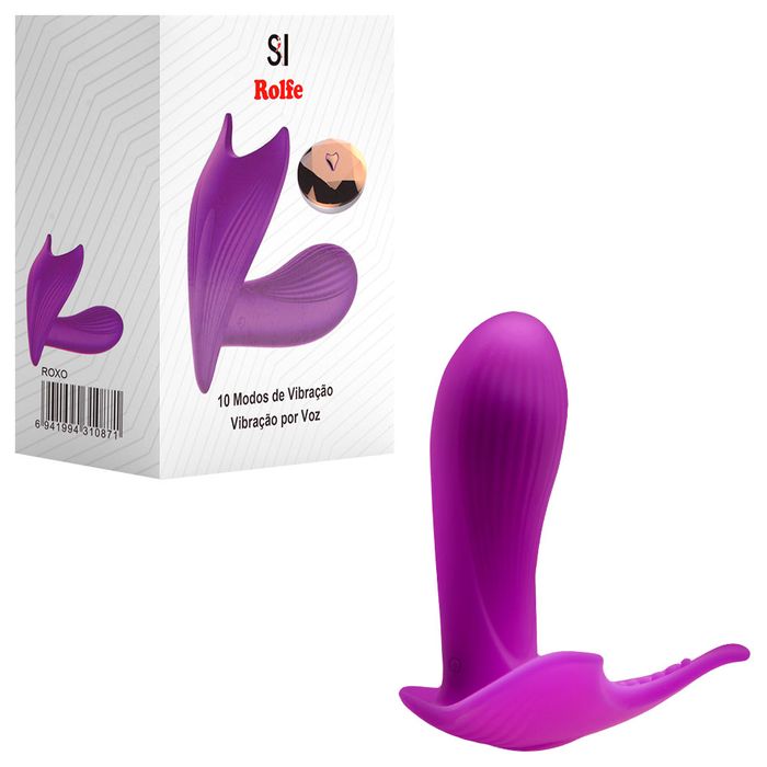 Vibrador Ponto G Rolfe Por Voz Usb Sexy Import