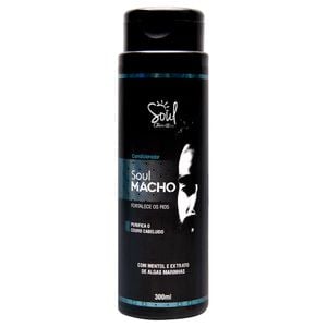 Condicionador De Cabelos Soul Macho 300ml Soul