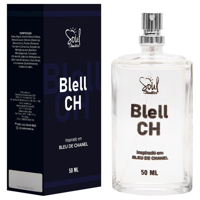 Blell Ch Deo Colônia Masculina 50ml Soul