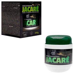 Pomada Massageadora Jacaré 240g Soul