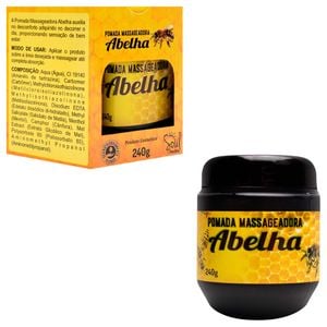 Pomada Massageadora Abelha 240g Soul