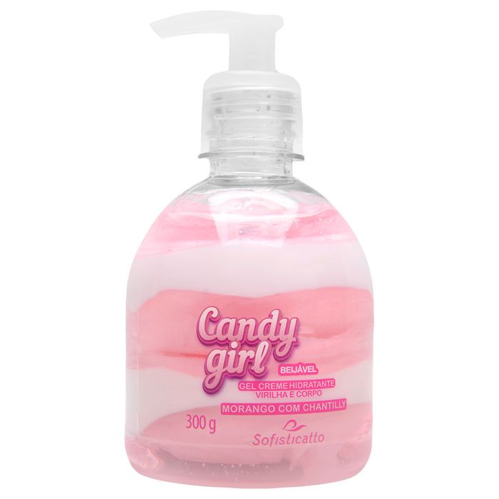 Candy Girl Gel Creme Virilha 300g Sofisticatto