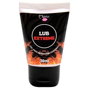 Lub Gel Extreme Lubrificante Hot 30ml Menu Dos Prazeres