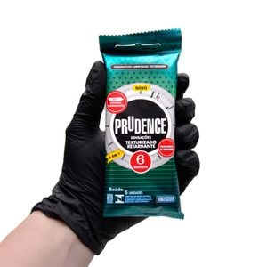 Preservativo Texturizado Retardante 6 Unidades Prudence