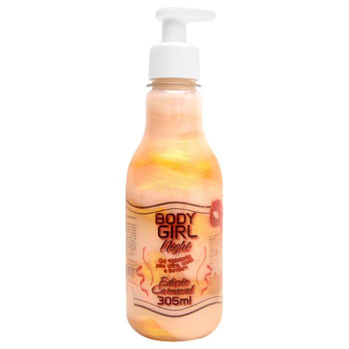 Body Girl Night Hidratante Virilha 305ml Garji