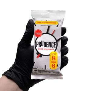 Preservativo Efeito Retardante Com 6 Unidades Prudence