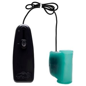 Vibrador Peniano Com Capa Peridell Hot Flowers