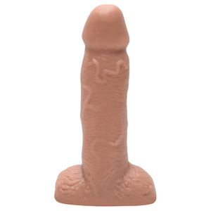 Pênis De Borracha Maciço 13 X 3,7cm Hot Flowers