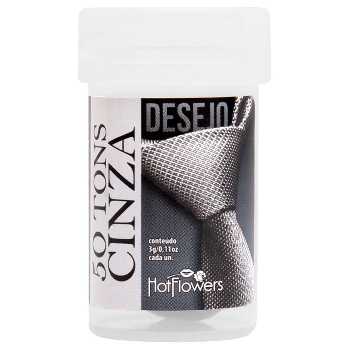 50 Tons De Cinza Hot Ball 02 Unidades Hot Flowers