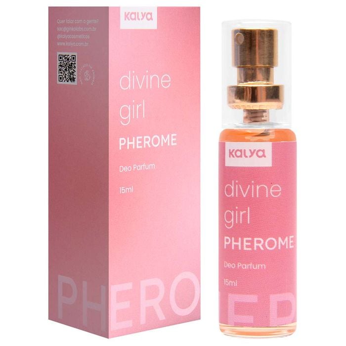 Divine Girl Pherome Perfume Feminino 15ml Kalya