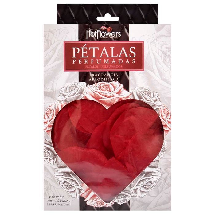 Pétalas Perfumadas 100 Unidades Hot Flowers