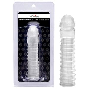 Capa Peniana Em Silicone Estimulex Hot Flowers
