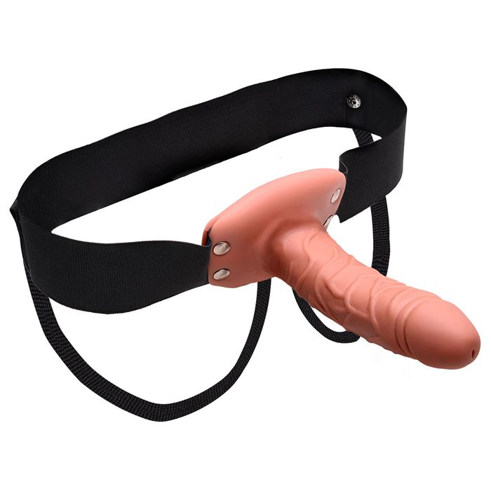 Capa Peniana Extensora 15 X 4,5cm Com Cinto Hot Flowers