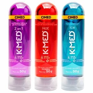 Kit Trio K-med Lubrificantes 150g Cimed