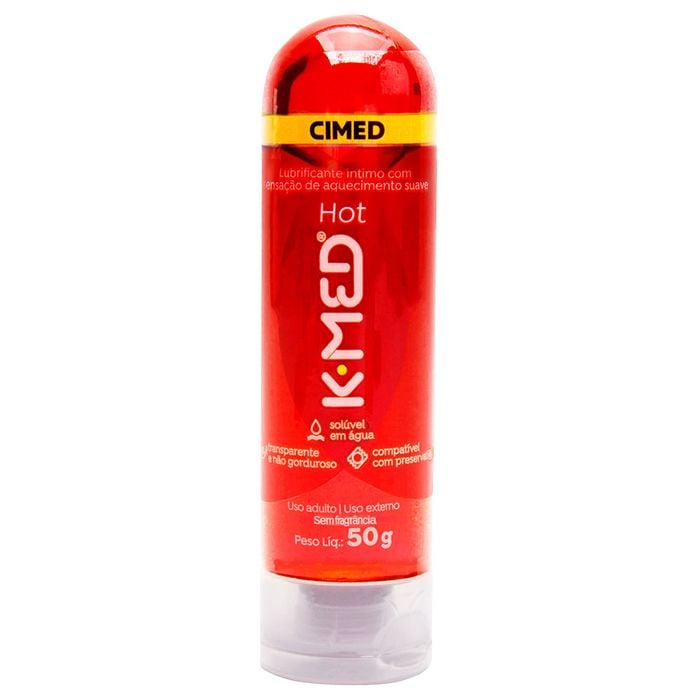 K-med Hot Lubrificante íntimo 50g Cimed