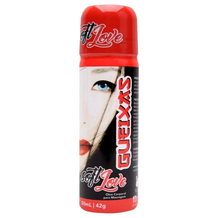 Gueixas óleo Spray Afrodisíaco 50ml Soft Love