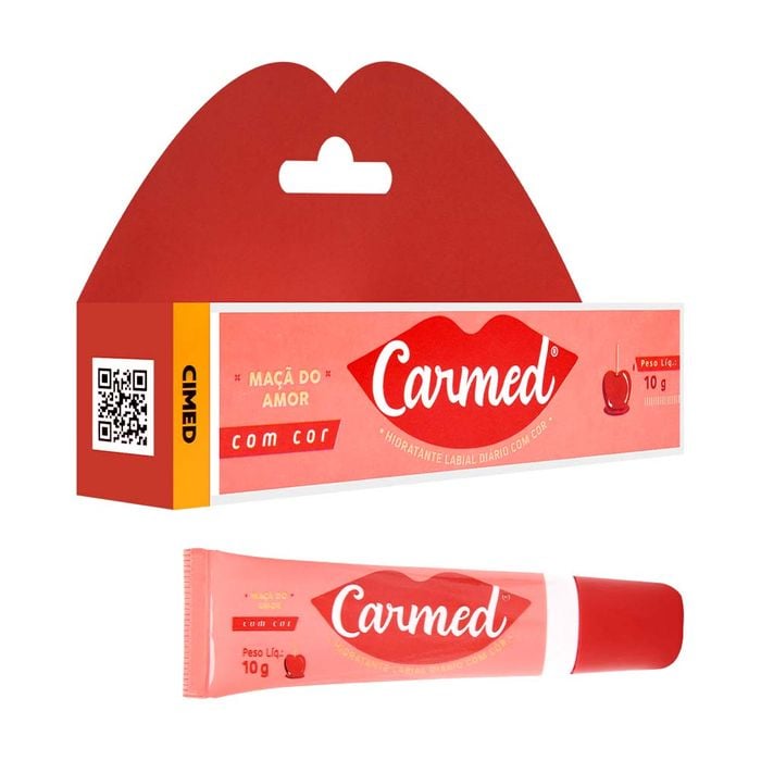 Carmed Hidratante Labial Maçã Do Amor 10g Cimed