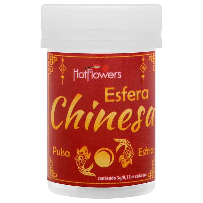 Esfera Chinesa Hot Ball 2 Unidades Hot Flowers