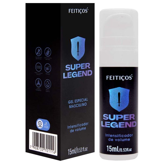 Super Legend Gel Especial Masculino 15ml Feitiços