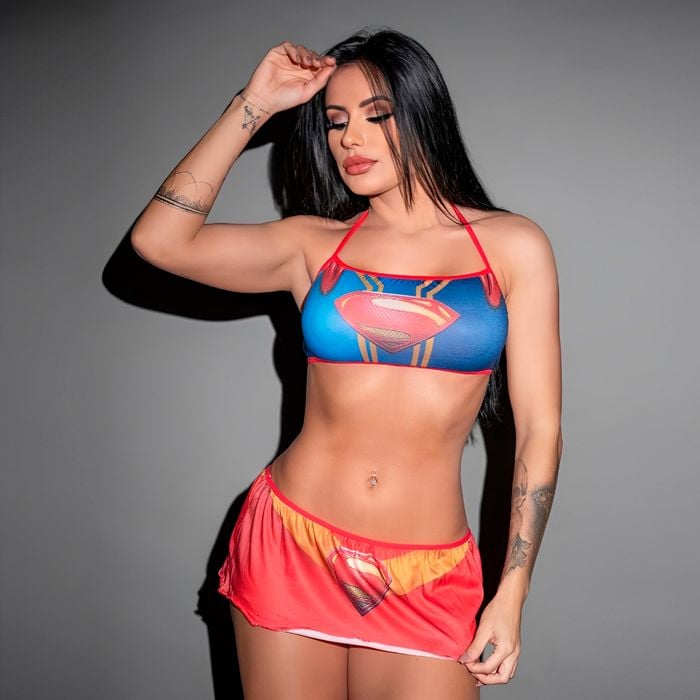 Fantasia Fetiche Super Girl Pimenta Sexy