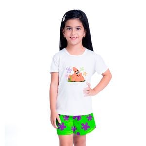 Pijama Lana Infantil Patrick Estrela Gota De Sonho