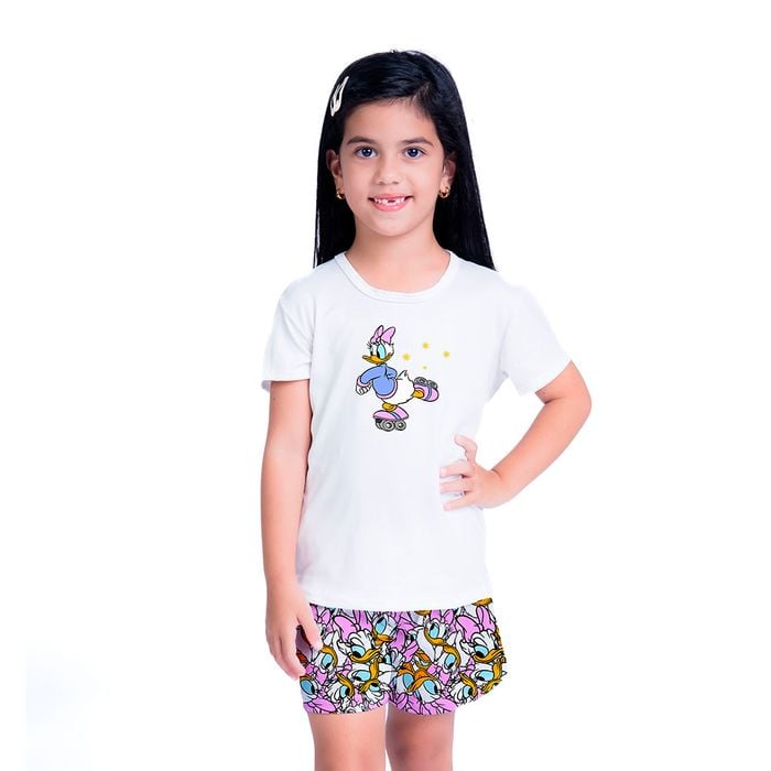 Pijama Lana Infantil Margarida 3 Gota De Sonho
