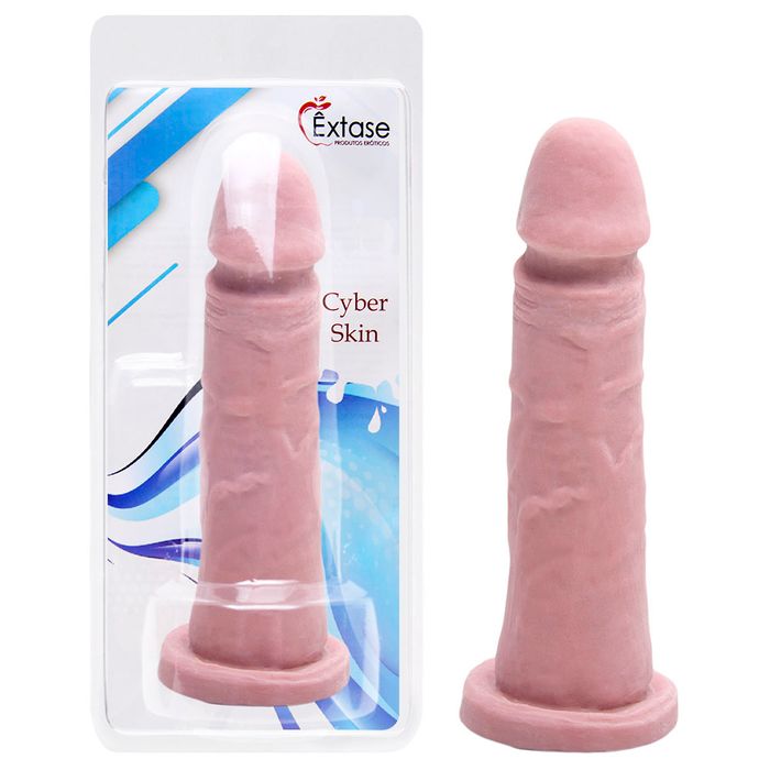Prótese Maciça Real Cyber Skin 16,5 X 3,5cm êxtase