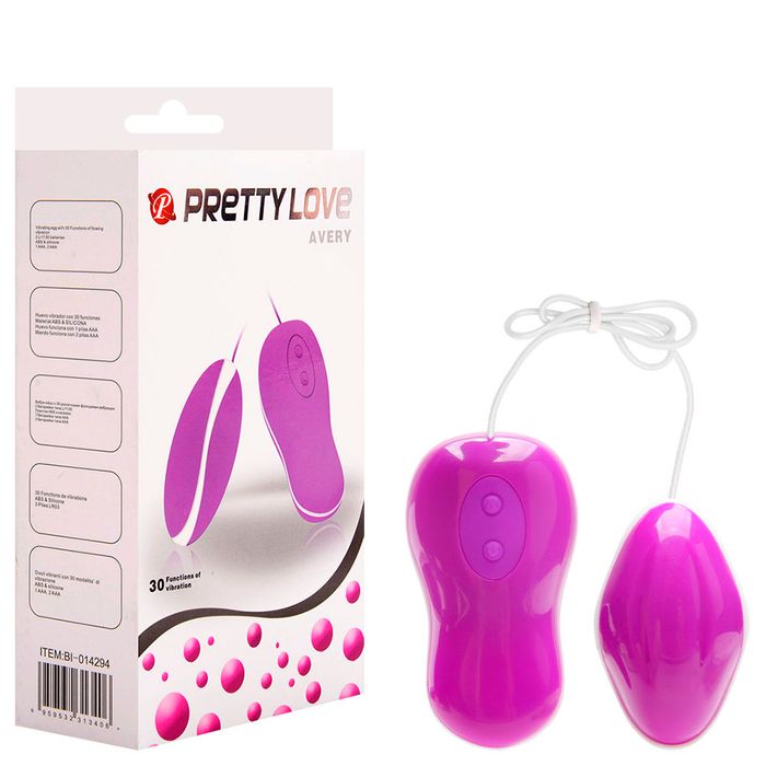 Cápsula Vibratória 30 Vibrações Pretty Love Avery Vipmix