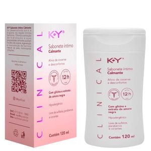 Clinical Sabonete íntimo Calmante 120ml Ky Semina