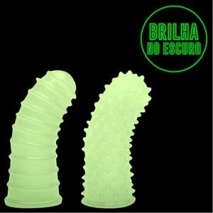Kit Capa De Dedo G-spot Fosforescente Kgel