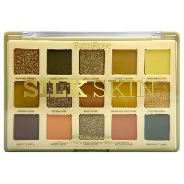 Paleta Sombras Natural Gleam Silk Skin Ruby Rose