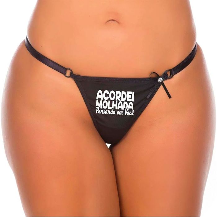 Fio Dental Acordei Molhada Pimenta Sexy