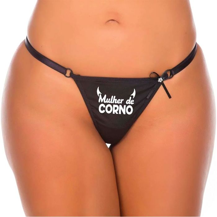 Fio Dental Mulher De Corno Pimenta Sexy