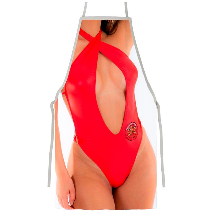 Avental 15 Sensual Mulher Bombeira Pimenta Sexy