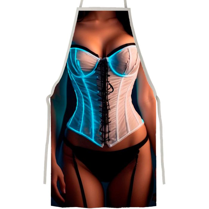 Avental 11 Sensual Mulher Espartilho Pimenta Sexy