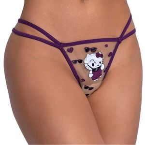 Fio Dental Transp Hello Kitty Pop Pimenta Sexy